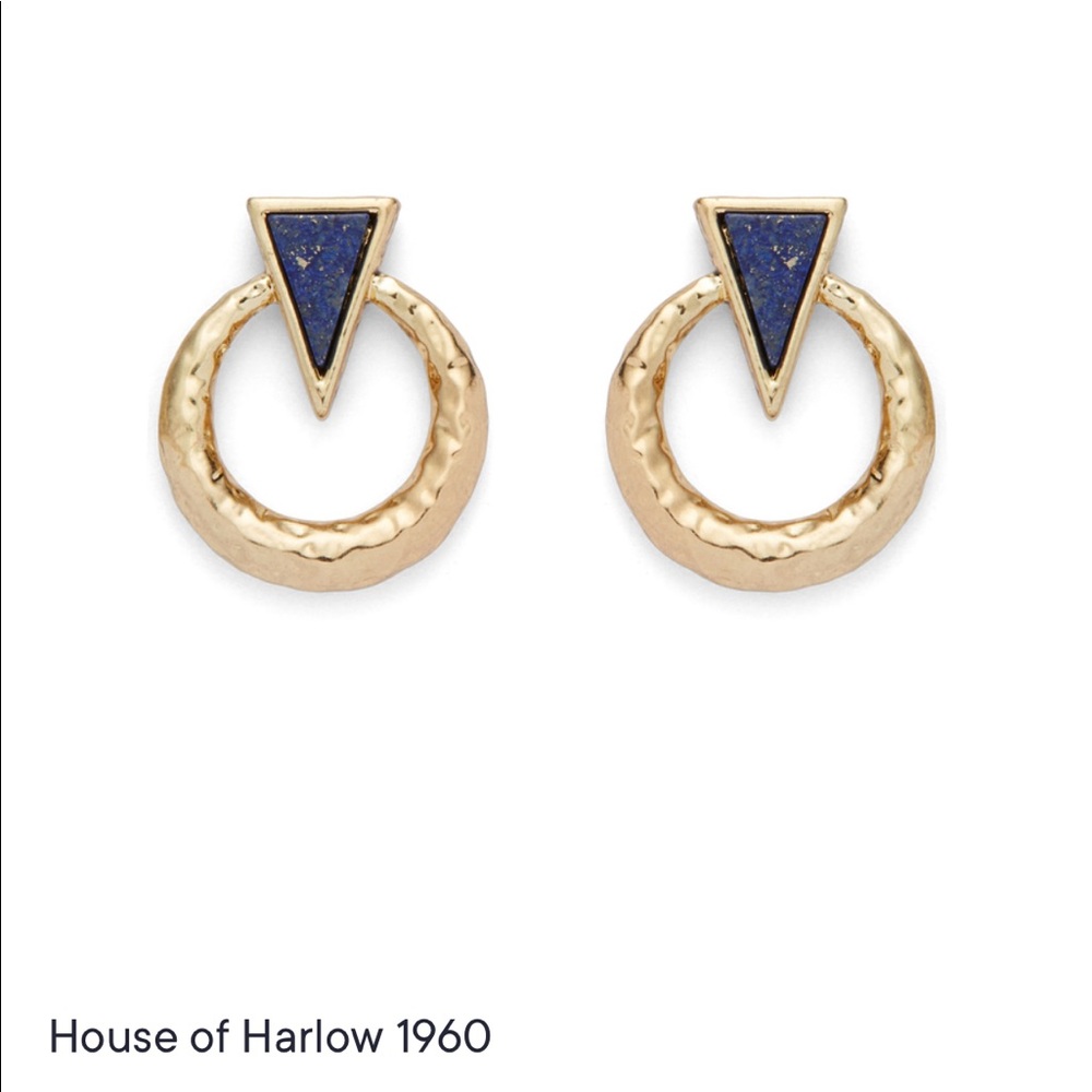 House of Harlow earrings